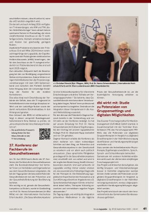 Vorschauseite 2: Aktuelle berufspolitische Aktivitäten des Verbandes in Bund und Ländern
