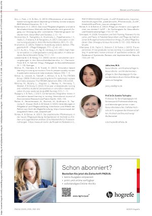 Vorschauseite 4: Simulationsbasierte Lehre in der Pflegeausbildung Förderung der Kompetenzentwicklung von Lernenden im pädiatrischen Setting