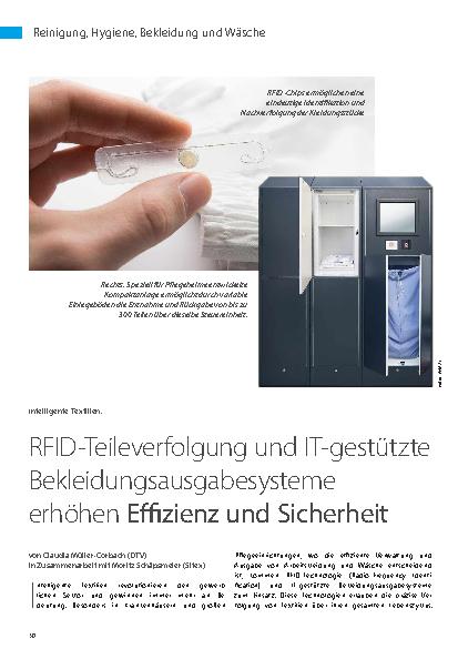 Vorschauseite 1: RFID-Teileverfolgung und IT-gestützte Bekleidungsausgabesysteme erhöhen Effizienz und Sicherheit
