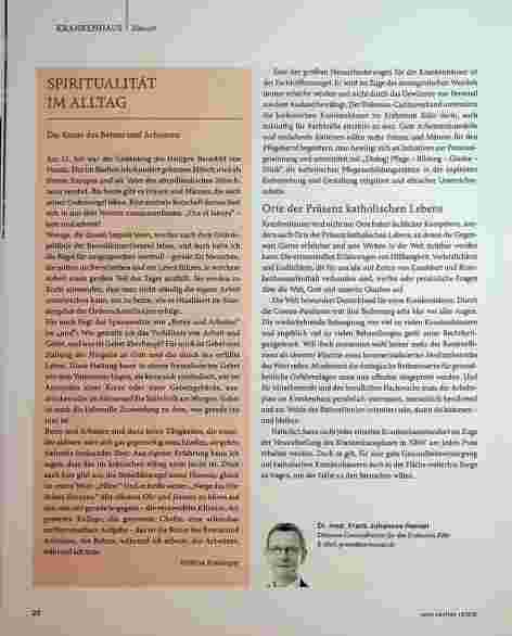 Vorschauseite 4: Krankenhauslandschaft mit Zukunft
