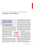 Vorschauseite 1: Chancen und Gefahren: Die Digitalisierung in der Pflege muss in erster Linie der Pflegequalität dienen.