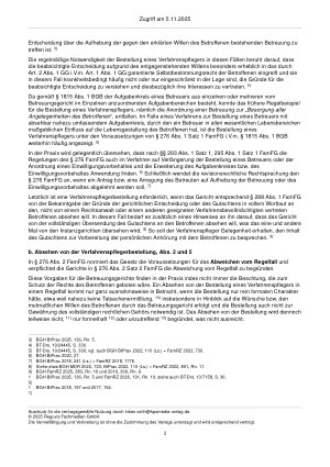 Vorschauseite 2: Verfahrenspflegschaft in Betreuungsund Unterbringungsverfahren – Gesetz versus gerichtliche Wirklichkeit