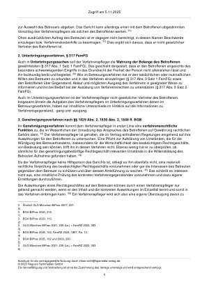 Vorschauseite 6: Verfahrenspflegschaft in Betreuungsund Unterbringungsverfahren – Gesetz versus gerichtliche Wirklichkeit