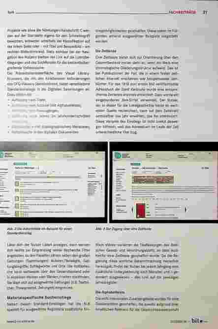 Vorschauseite 3: Dokumentspezifische Nutzungszugänge zu regionalen Quellen - am Beispiel der Digitalen Sammlungen der Badischen Landesbibliothek