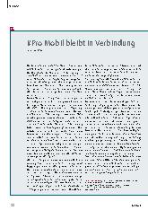 Vorschauseite 1: #Pro Mobil bleibt in Verbindung