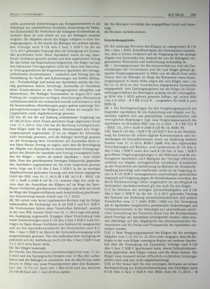 Vorschauseite 2: Arzneimittelversorgung - Vergütungsanspruch der Apotheke - Einzelverträge zwischen Krankenkasse und Apotheken zur Versorgung mit Zytostatika - Open-House-Verfahren - Exklusivwirku…