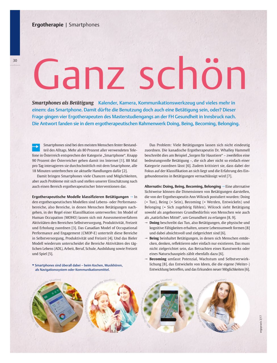 Vorschauseite 1: Smartphones als Betätigung ? Ganz schön smart!