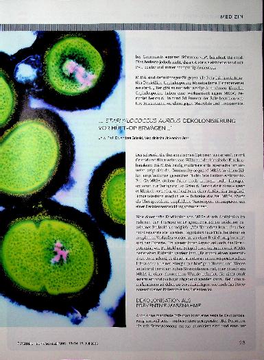 Vorschauseite 2: MRSA Multiresistent