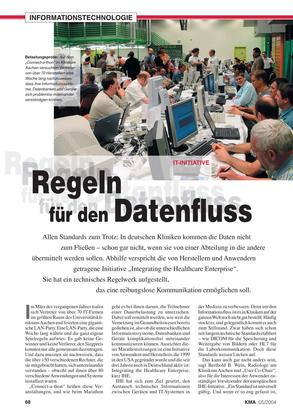 Vorschauseite 1: Regeln für den Datenfluss
