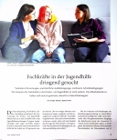 Vorschauseite 1: Fachkräfte in der Jugendhilfe dringend gesucht