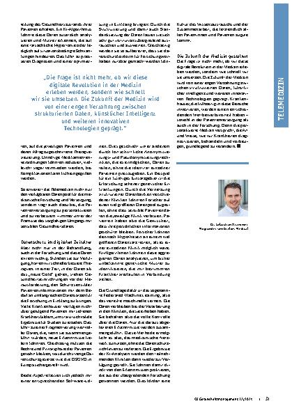 Vorschauseite 3: Wie KI durch strukturierte Daten die personalisierte Medizin revolutioniert