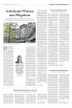 Vorschauseite 1: Ambulantes Wohnen statt Pflegeheim