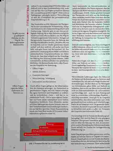 Vorschauseite 5: Wer hat das Problem und wer löst es? Motivational Interviewing als integratives Element der Therapie