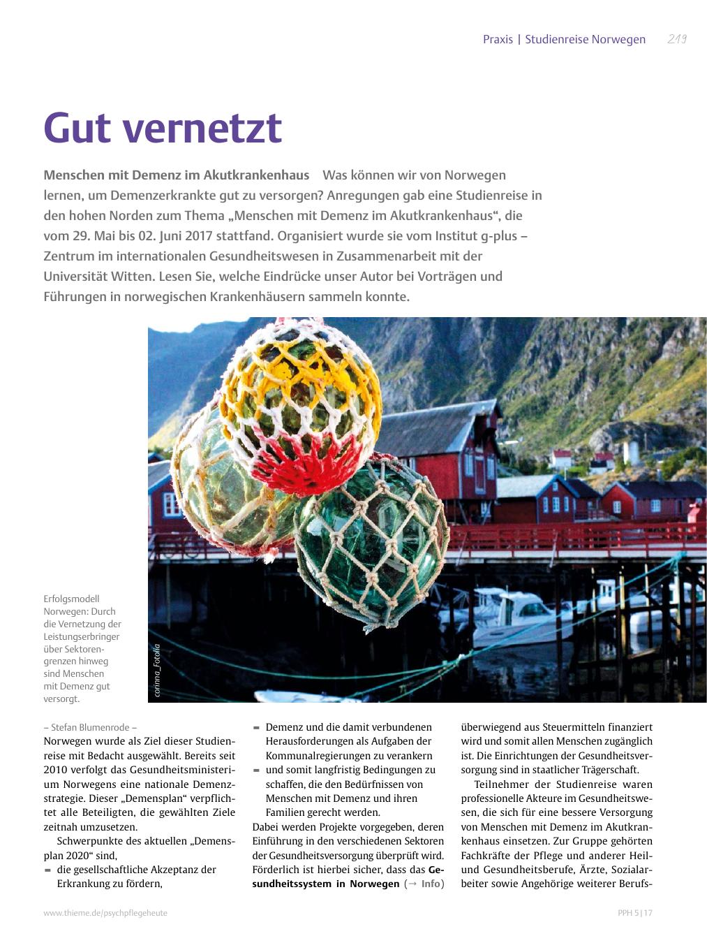 Vorschauseite 1: Gut vernetzt