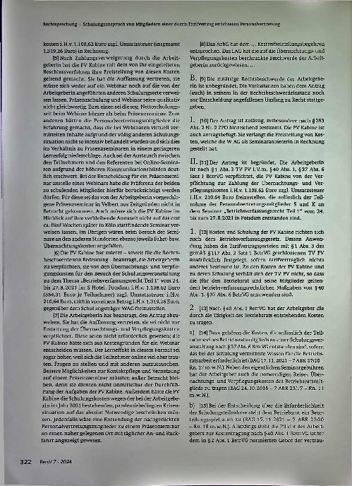 Vorschauseite 2: Rechtsprechung