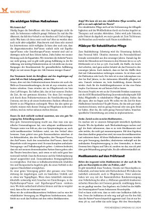 Vorschauseite 3: Verschenkte Chancen Wie die Gerontopsychiatrie Menschen besser helfen könnte