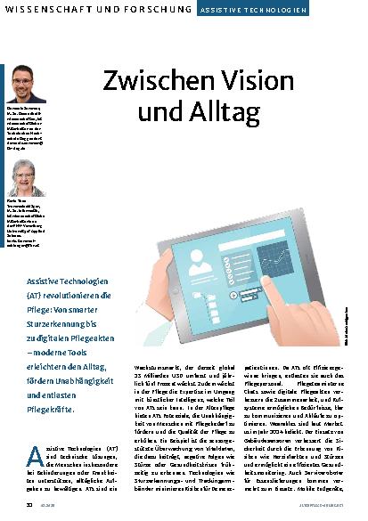 Vorschauseite 1: Zwischen Vision und Alltag