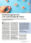 Vorschauseite 1: Risikomanagement als (mit-)entscheidender Faktor für ein zukunftssicheres Krankenhaus und dessen Bedeutung aus arzthaftungsrechtlicher Sicht