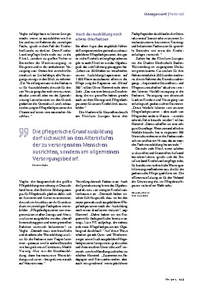 Vorschauseite 4: Pädiatrie Kinderkliniken in Not