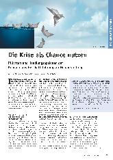 Vorschauseite 1: Die Krise als Chance nutzen: Pflichten und Handlungsoptionen der Krankenhaus-Geschäftsführung zur Neuaufstellung