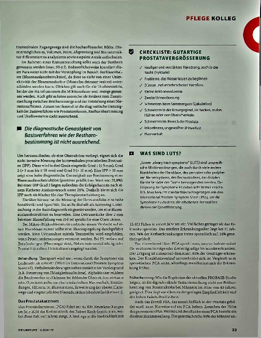 Vorschauseite 2: Vergrößert, entzündet oder entartet?