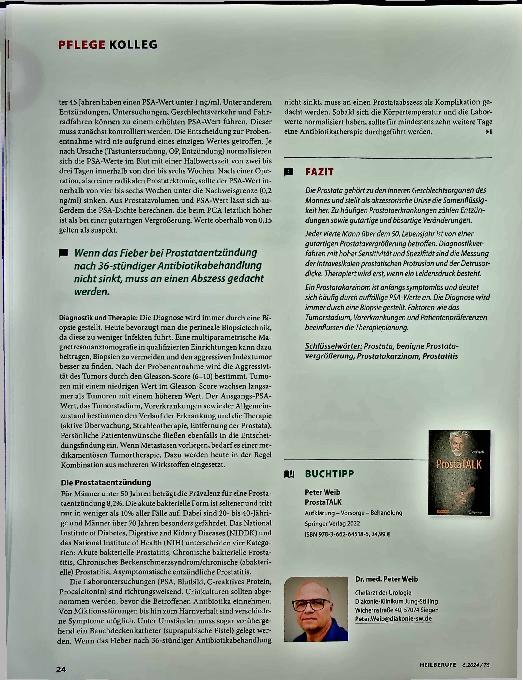 Vorschauseite 3: Vergrößert, entzündet oder entartet?