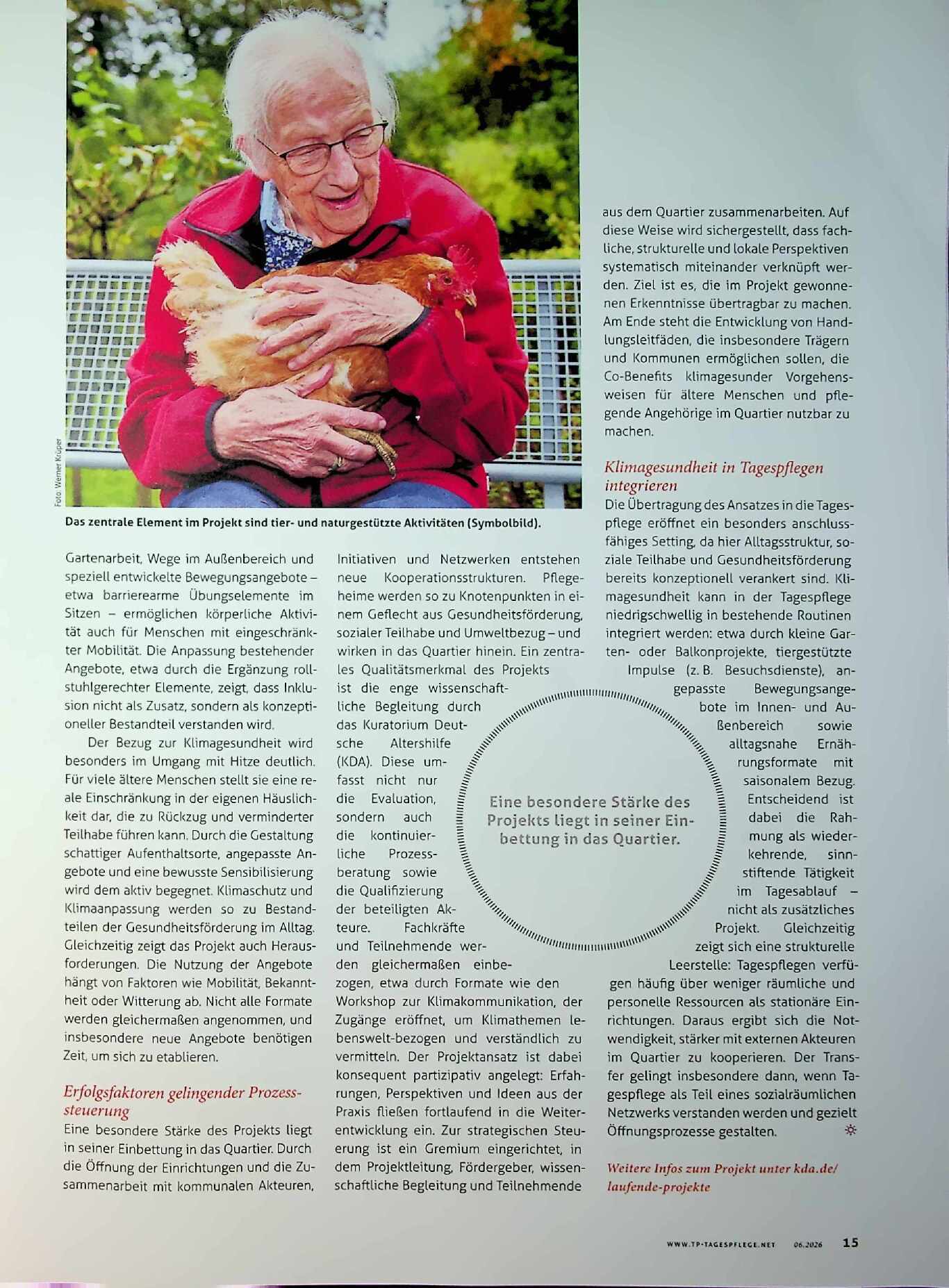 Vorschauseite 2: Pflege trifft Klimaschutz