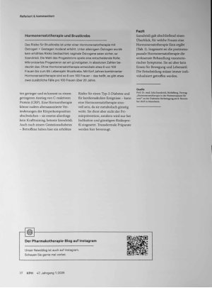 Vorschauseite 2: Hormonersatztherapie und Diabetes mellitus: Das gilt es zu beachten