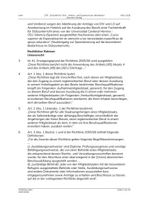 Vorschauseite 2: V. Öffentliches Berufsrecht