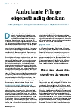 Vorschauseite 1: Ambulante Pflege eigenständig denken
