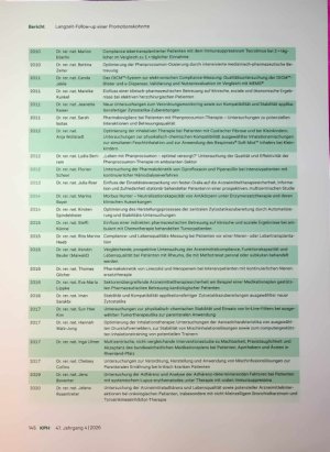Vorschauseite 5: Langzeit-Follow-up einer Promotionskohorte