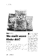 Vorschauseite 1: Kindermarketing: Wer macht unsere Kinder dick?
