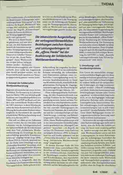 Vorschauseite 2: Vertragswettbewerb: Neustart geboten