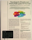 Vorschauseite 1: Neurologische Erkrankungen: Welche Rolle spielen B-Vitamine?
