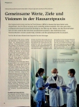 Vorschauseite 1: Gemeinsame Werte, Ziele und Visionen in der Hausarztpraxis