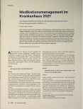 Vorschauseite 1: Medikationsmanagement im Krankenhaus 2021