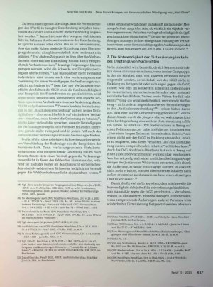 Vorschauseite 3: Neue Entwicklungen zur dienstrechtlichen Würdigung von „Nazi-Chats