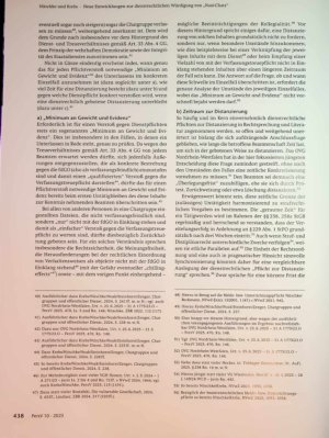 Vorschauseite 4: Neue Entwicklungen zur dienstrechtlichen Würdigung von „Nazi-Chats