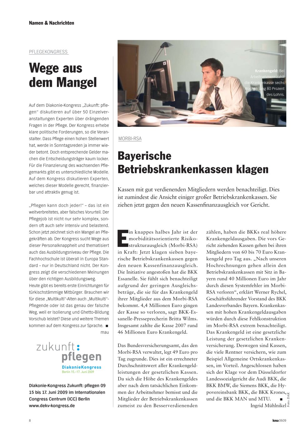 Vorschauseite 1: Wege aus dem Mangel