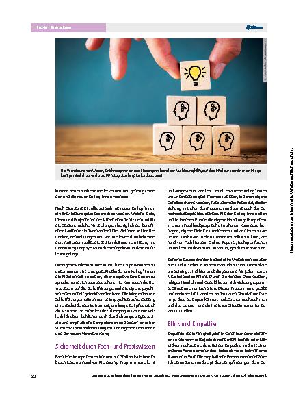 Vorschauseite 4: Rollenwechsel: Übergang von der Ausbildung zur examinierten Pflegekraft