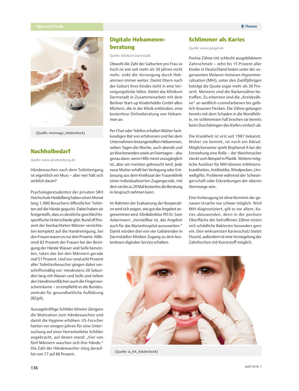 Vorschauseite 1: Tipps und Trends