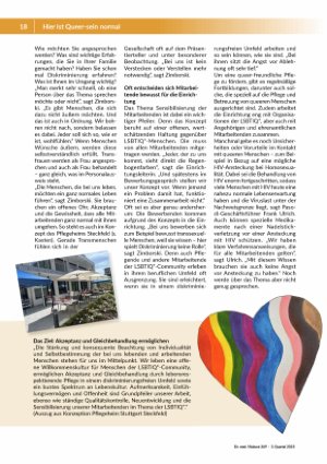 Vorschauseite 3: „Hier ist Queer-Sein normal“