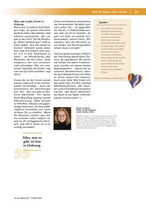 Vorschauseite 4: „Hier ist Queer-Sein normal“