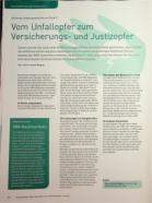 Vorschauseite 1: Vom Unfallopfer zum Versicherungsund Justizopfer
