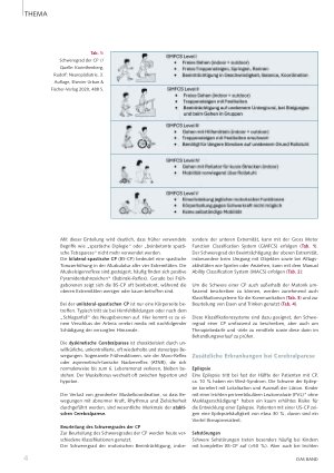 Vorschauseite 3: Cerebralparesen – ein Überblick