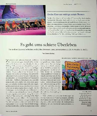 Vorschauseite 1: Es geht ums schiere Überleben.