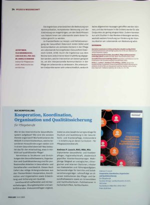Vorschauseite 3: Cochrane Pflege Forum