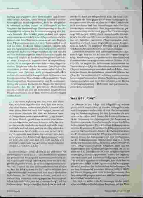 Vorschauseite 5: Identitätsbildung in der Pflegepraxis - Einpassung in die Verwertung oder Bildungsmuster?
