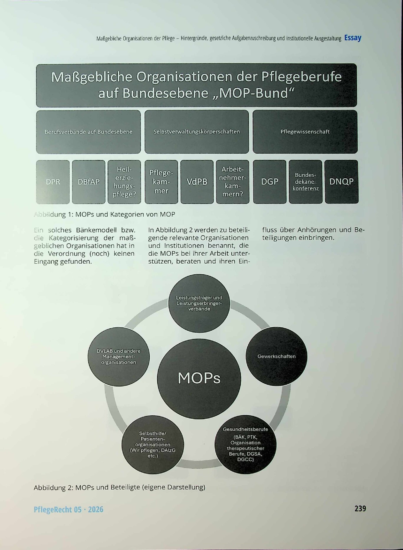 Vorschauseite 5: Maßgebliche Organisationen der Pflege – Hintergründe, gesetzliche Aufgabenzuschreibung und institutionelle Ausgestaltung