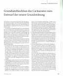Vorschauseite 1: Grundsatzbeschluss des Caritasrates zum Entwurf der neuen Grundordnung
